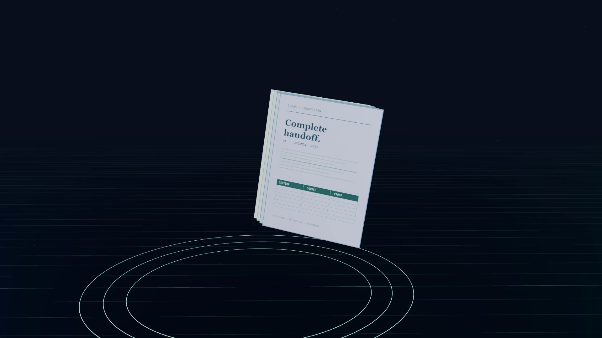 Original 3D illustration of an approved source, HTML, proof and delivery package